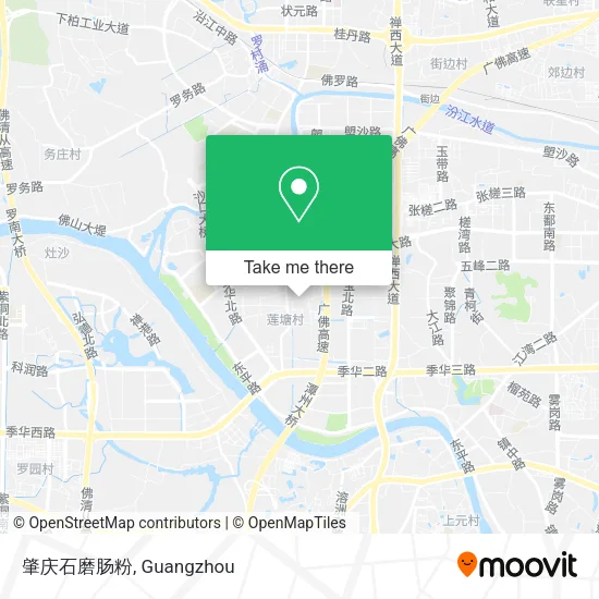 肇庆石磨肠粉 map