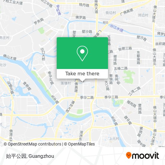 始平公园 map