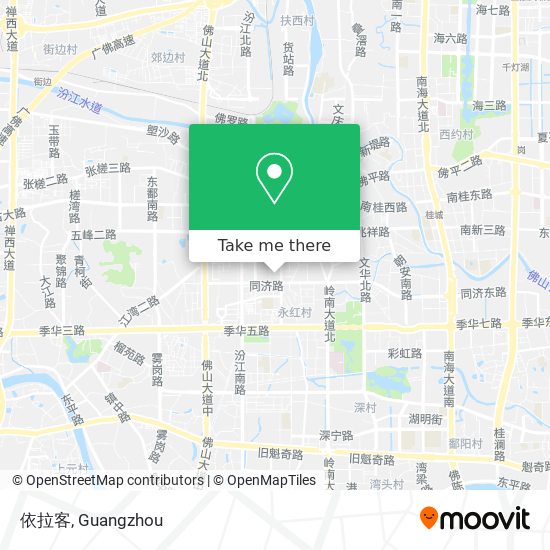 依拉客 map