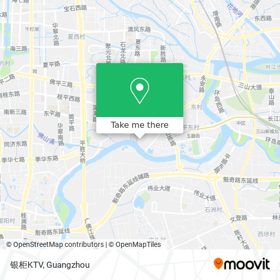 银柜KTV map