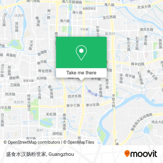盛食水汉肠粉世家 map