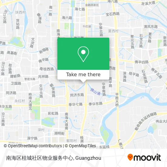 南海区桂城社区物业服务中心 map