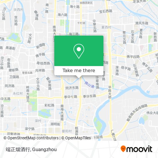 端正烟酒行 map