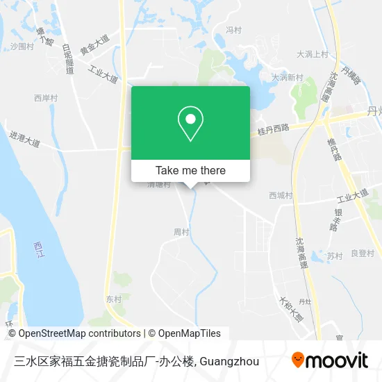三水区家福五金搪瓷制品厂-办公楼 map