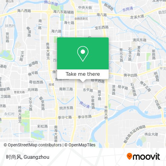 时尚风 map
