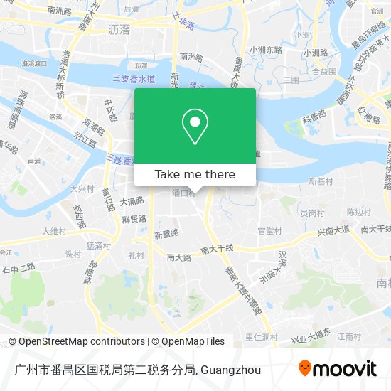 广州市番禺区国税局第二税务分局 map