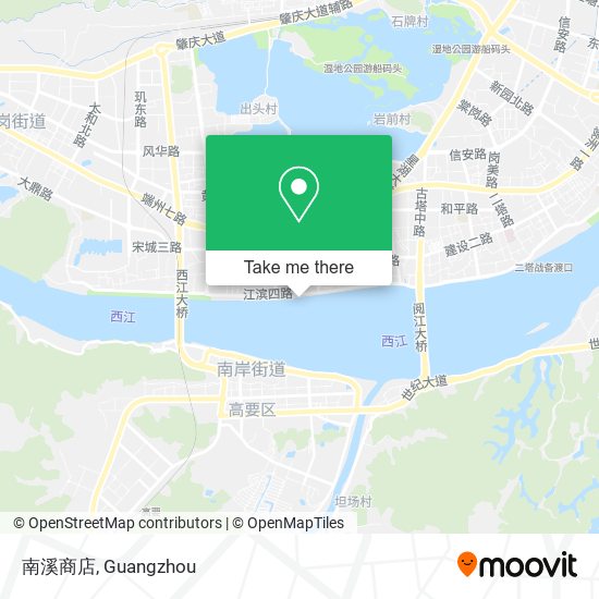 南溪商店 map