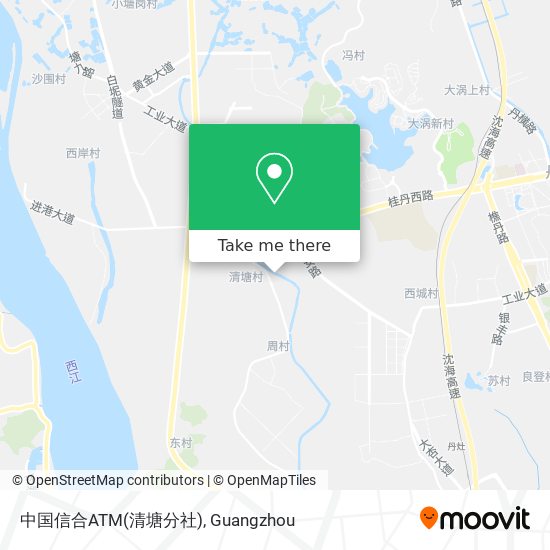 中国信合ATM(清塘分社) map
