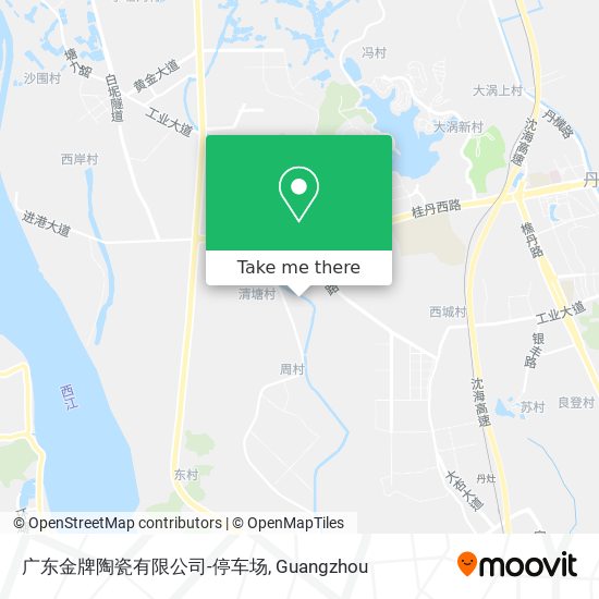 广东金牌陶瓷有限公司-停车场 map