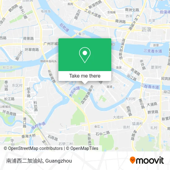 南浦西二加油站 map