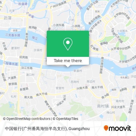 中国银行(广州番禺海怡半岛支行) map