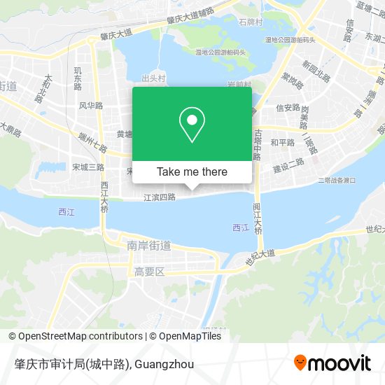 肇庆市审计局(城中路) map