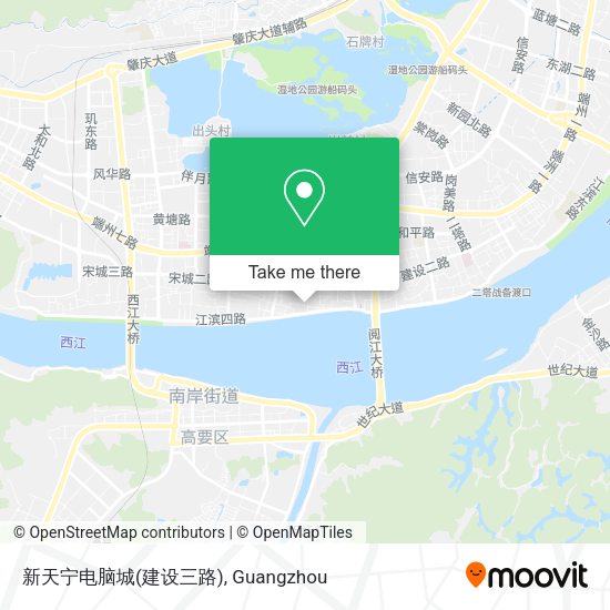 新天宁电脑城(建设三路) map