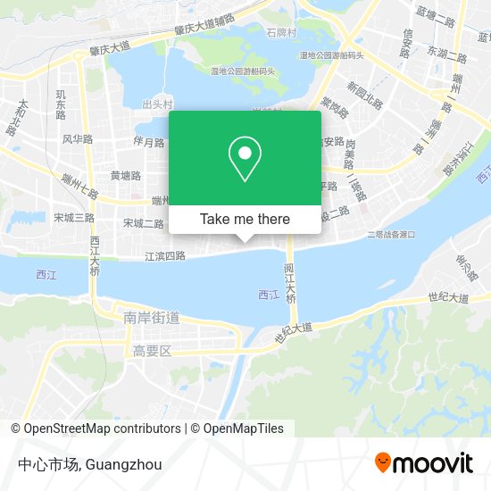 中心市场 map