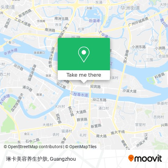 琳卡美容养生护肤 map