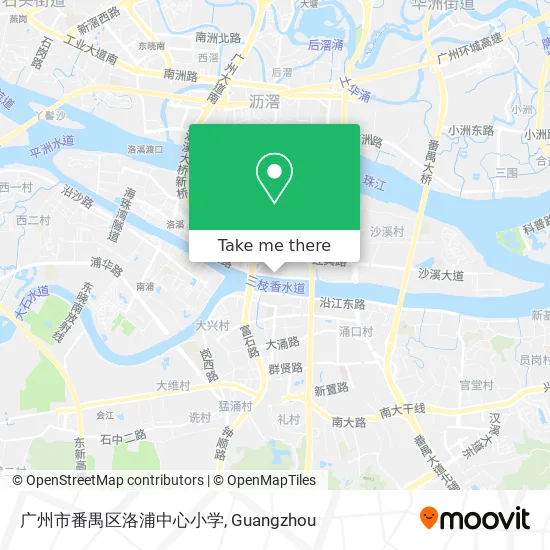 广州市番禺区洛浦中心小学 map