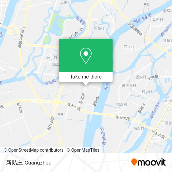 新鹅庄 map