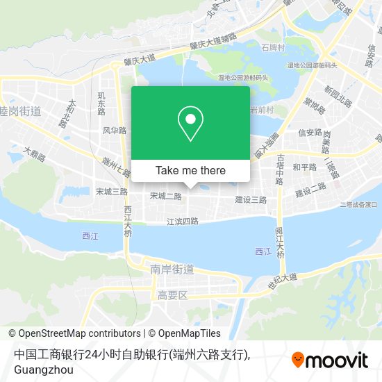 中国工商银行24小时自助银行(端州六路支行) map