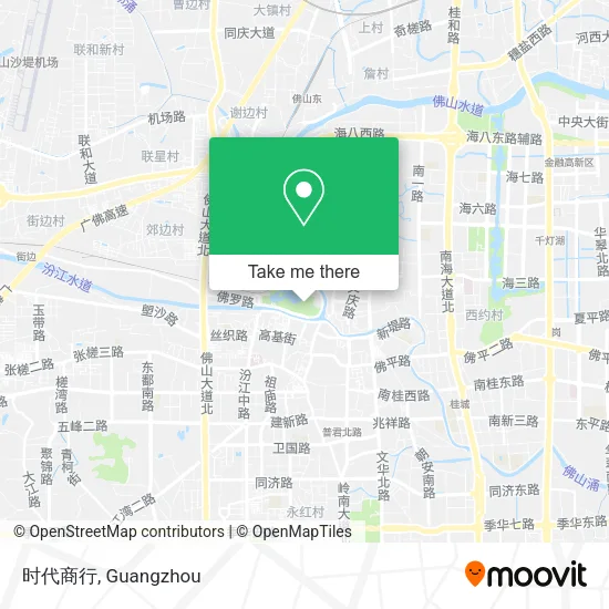 时代商行 map