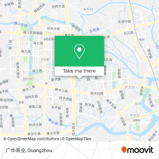 广华果业 map