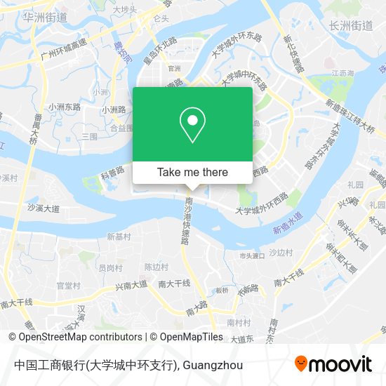 中国工商银行(大学城中环支行) map