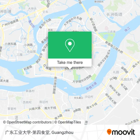 广东工业大学-第四食堂 map