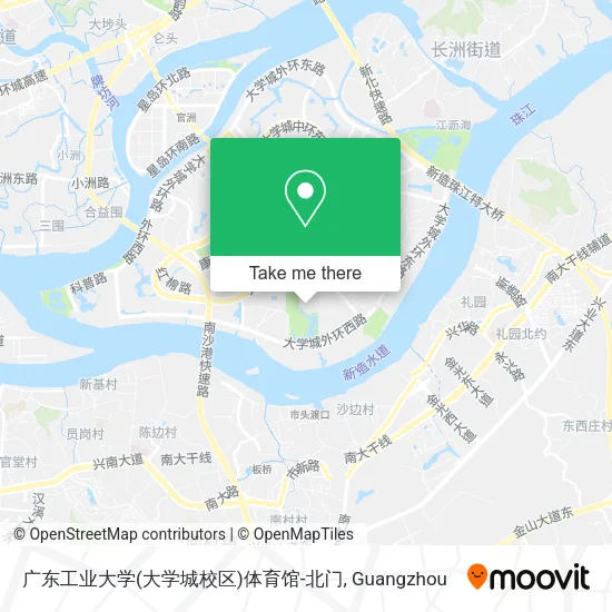 广东工业大学(大学城校区)体育馆-北门 map