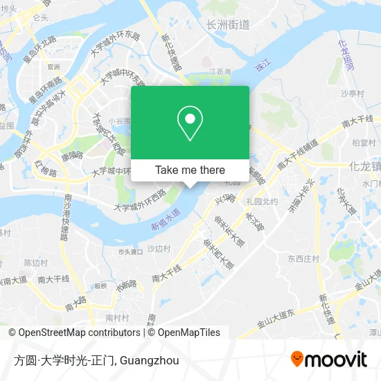 方圆·大学时光-正门 map