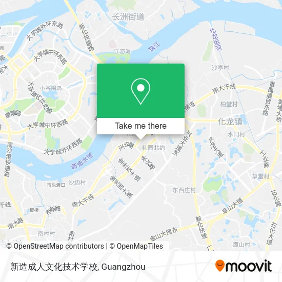 新造成人文化技术学校 map