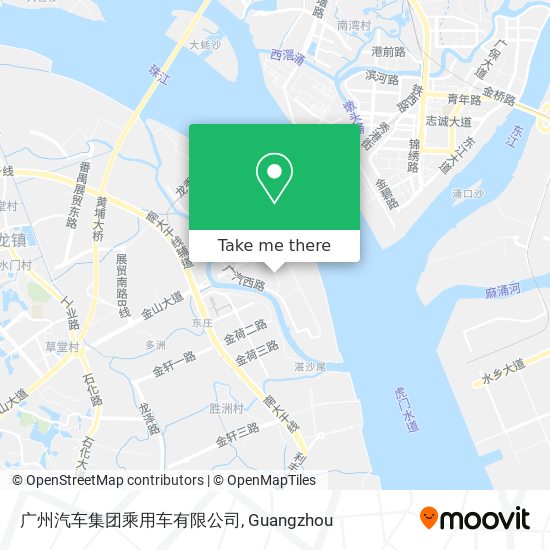 广州汽车集团乘用车有限公司 map