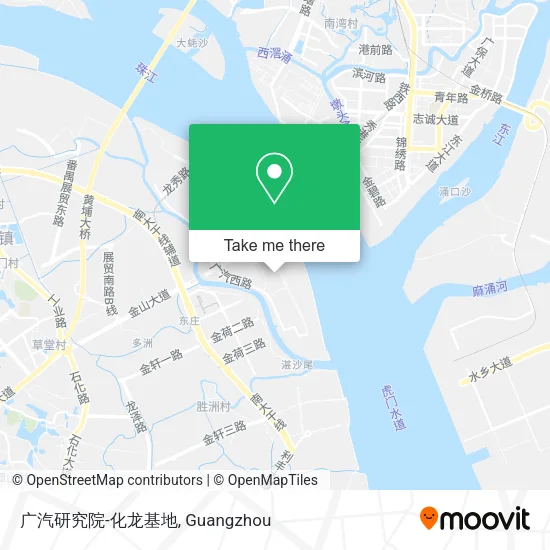 广汽研究院-化龙基地 map