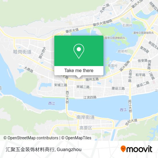 汇聚五金装饰材料商行 map