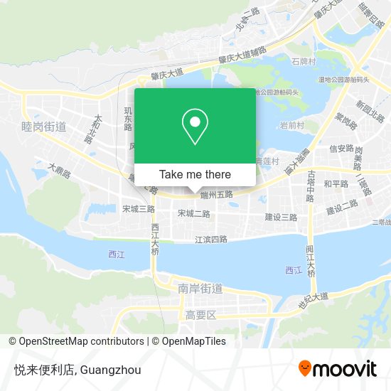 悦来便利店 map