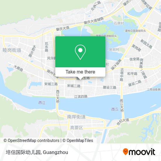 培信国际幼儿园 map
