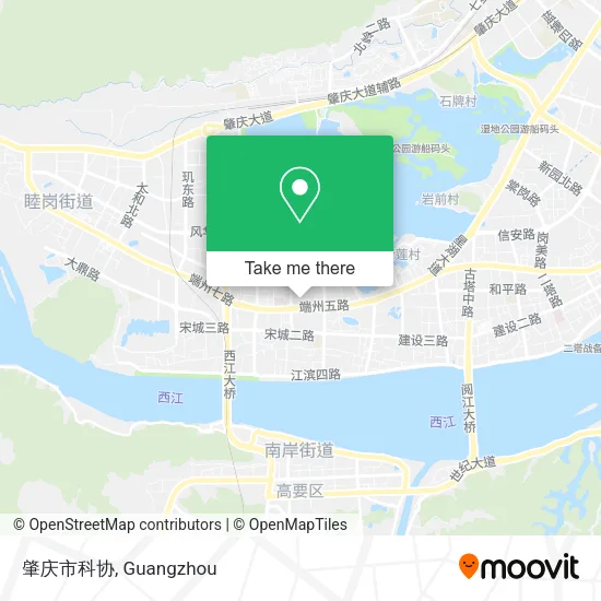 肇庆市科协 map