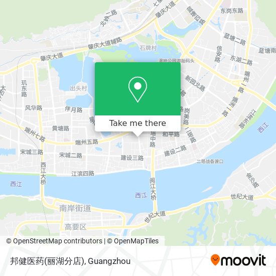 邦健医药(丽湖分店) map