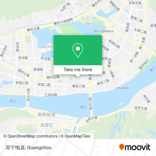 苏宁电器 map