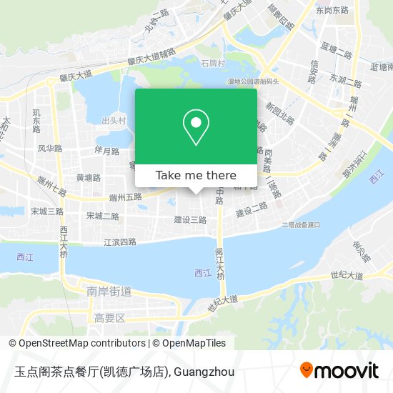 玉点阁茶点餐厅(凯德广场店) map