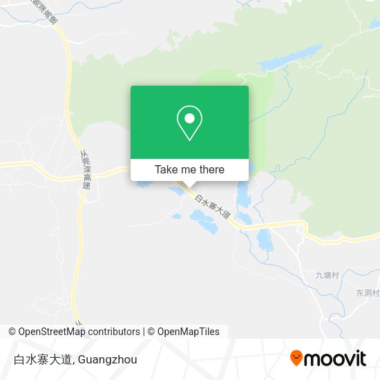 白水寨大道 map