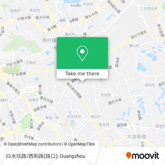 白水坑路/西和路(路口) map