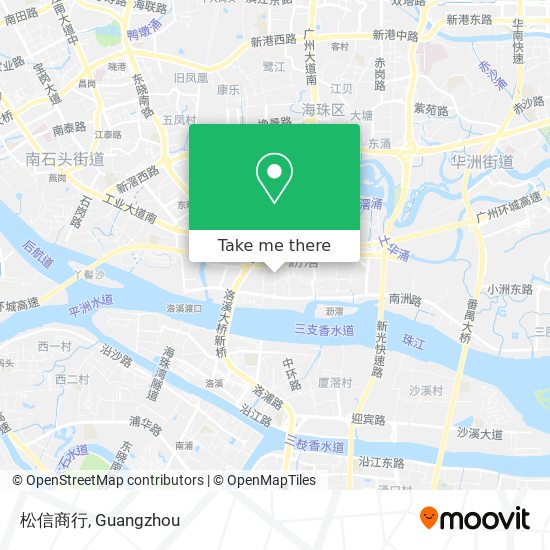 松信商行 map