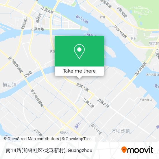 南14路(前锋社区-龙珠新村) map