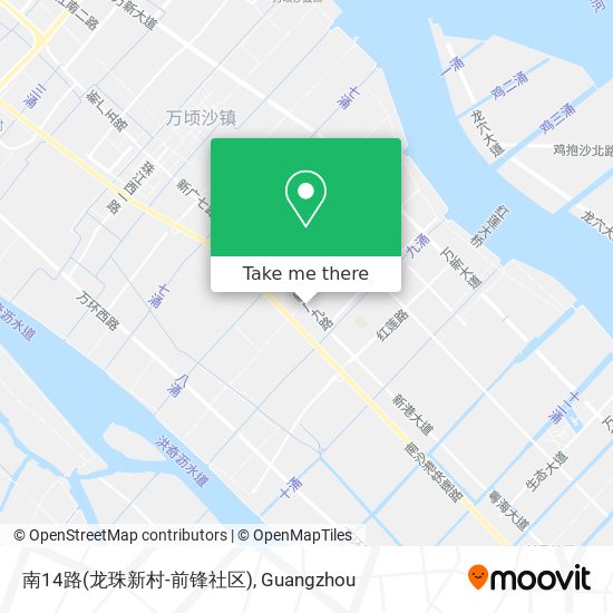 南14路(龙珠新村-前锋社区) map