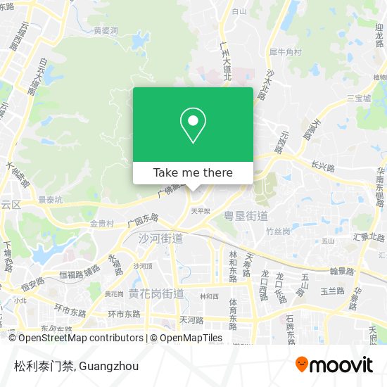 松利泰门禁 map