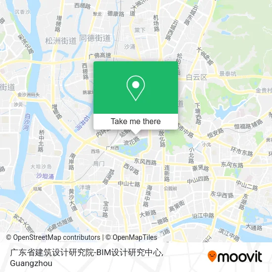 广东省建筑设计研究院-BIM设计研究中心 map