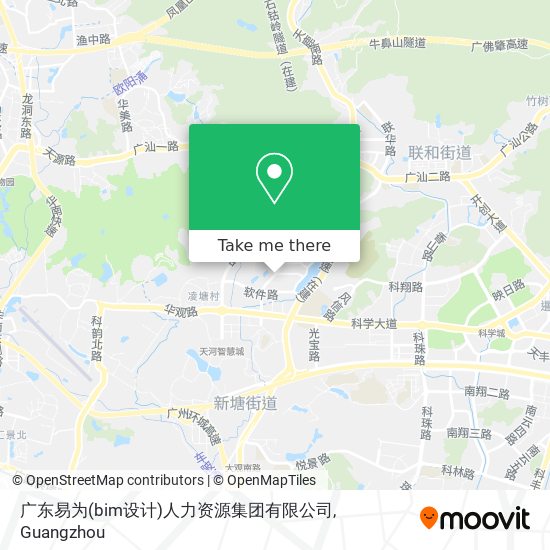 广东易为(bim设计)人力资源集团有限公司 map