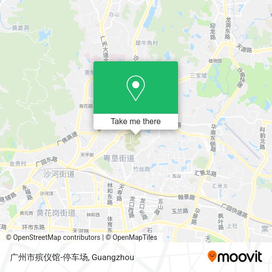 广州市殡仪馆-停车场 map