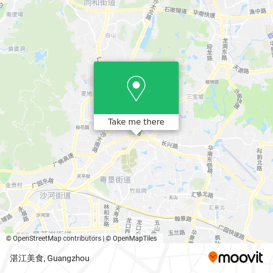 湛江美食 map