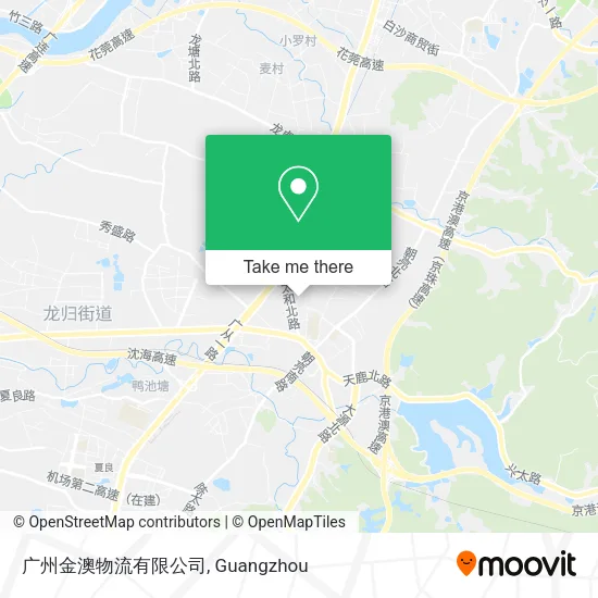 广州金澳物流有限公司 map