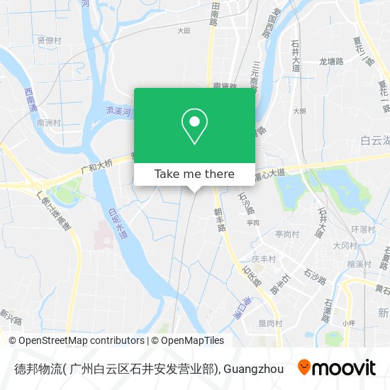 德邦物流( 广州白云区石井安发营业部) map